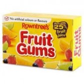 Rowntrees Fruit Gums Carton