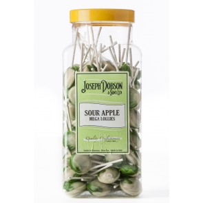 Sour Apple Mega Lollies